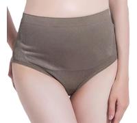 5G Anti-Radiation Maternity Underwear, Stretch Women Briefs, Electromagnetic Wave/Rfid/5G/4G/WiFi/RF/Cell Towers/Smart Meters Shielding Panties,Argent,One Size