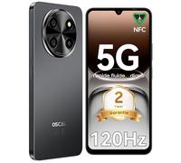 5G Oscal TIGER 8 Téléphone Portable Débloqué 6,88"" 12Go+128Go/SD 2To 5000mAh Smartphone Android 15 NFC Dual SIM GPS - Noir