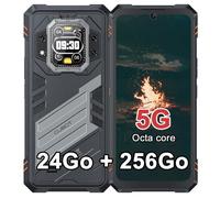 5G Smartphone Robuste CUBOT Kingkong Star 2, 24Go + 256Go, 100MP, 6.72"" FHD+, 5100mA, Étanche Android 14 NFC GPS Double SIM, Noir