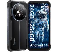 5G Smartphone Robuste FOSSiBOT F109 - 24Go + 256Go - 10600mAh - 6,75"" - 50MP - Android 14 IP68 Antichoc NFC GPS Double SIM - Bleu