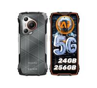 5G Téléphone Portable Incassable BL7000 24Go+512Go 6.78" 120Hz 7500mAh 50MP Android 14,NFC,IP68 - Orange