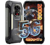 5G Téléphone Portable Incassable-Blackview XPLORE 2 Satellite-Smartphone robuste 48Go+1To Android 15 6.73"" 20000mAh NFC- Noir