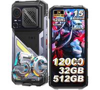 5G Telephone Portable Incassable HOTWAV Hyper 8 Pro 32Go+512Go 6,8"" 2K Smartphone Robuste 12000mAh Caméra 108MP Dural SIM/NFC/IP68