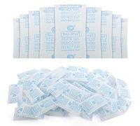 5g x 60 Pcs Silica Gel Sachet, Sachet Anti Humidité, Gel de Silice Sachet Deshumidificateur, Silica Gel Sachet Absorbeur D'humidité pour VêTements Produits électroniques, les Aliments, les Bijoux