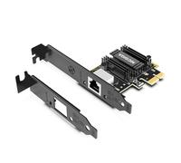 5Gb Base-T Carte réseau, Realtek RTL8126 contrôleur, NICGIGA 5G PCIe Ethernet Adaptateur Compatible WOL, Carte réseau avec Port RJ45 5Gbps, Windows 10/11/Windows Server/Linux