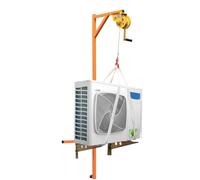 5HP Kit d'installation de condensateur d'air portable - Treuil autobloquant (20 m) et C à manivelle pour une installation sans effort - Outils de levage tiaux pour installations rapides AC