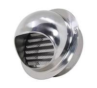 5in, 7in, Capuchon De Cheminée En Acier Inoxydable 304, Couvercle De Ventilation Mural, Sortie De Ventilation À Grille D'échappement Ronde, Extracteur Externe(140 mm/5.5 in)