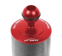 5inch D60mm Red Plongée et Snorkeling plateau d'extension en Fiber de carbone bras flotteur flottabilité bras aquatique double balle appareil photo reflex plongée pour Gopro yi EKEN pour DJI OSMO