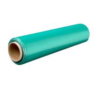 5JJJLOOOPP Lot de 4 films étirables d'emballage épais - Film transparent haute résistance - Matériau d'emballage en plastique pour usage professionnel - Jaune (4 pièces, vert)
