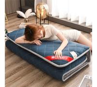 5JJJLOOOPP Matelas futon double, tapis de sol portable au design ergonomique, matelas futon pliable, matelas futon épais tatami pour sol, canapé-lit