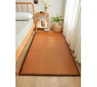 5JJJLOOOPP Tapis Tatami du Japon - Tapis d'été glissant en vigne, style pliable, idéal pour l'intérieur, le salon, la chambre, la porte (F, 150 x 200 cm) (B 100 x 200 cm) (B 100 x 200 cm)