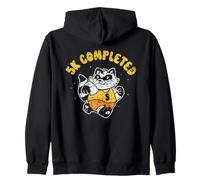 5K Complété Coureur Exécuter La Course À Pied 5K Sweat à Capuche