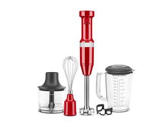 5KHBV83EER - Mixeur plongeant 180 W KitchenAid, Rouge