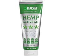 5kind Baume actif de chanvre 100ml - Formule d'huile de chanvre - Pour soulager le dos, problèmes musculaires, application pour les pieds, genoux, cou, épaules - Gel de massage avec extraits naturels