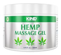 5kind Baume actif de chanvre 200ml - Formule d'huile de chanvre - Pour soulager le dos, problèmes musculaires, application pour les pieds, genoux, cou, épaules - Gel de massage avec extraits naturels