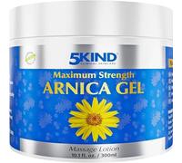 5kind Gel Arnica Extra Fort 300 ml - Gel à l’Arnica à Action Rapide - Gel Revitalisant à l’Extrait d’Arnica Montana