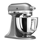 5KSM125ECU, KitchenAid ARTISAN, ROBOT MULTIFONCTIONS A TÊTE INCLINABLE, 4,8 L, coloris gris argent, garantie 5 ans