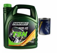 5L fanfaro Tsn 10W-40 Api Sn / Sm / Cf huile moteur Nettoyant Moteur Motor Flush