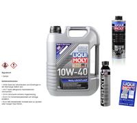 5L Liqui Moly MoS2 Huile Moteur 10W-40 Cera Tec Pro-Line Motorspülung