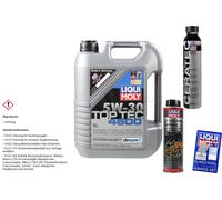 5L Liqui Moly Top Tec 4600 5W-30 Huile Moteur Öl-Schlamm-Spülung Cera Tec