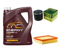 5L MANNOL 5W-30 Combi LL+MANN-FILTER Filtre Pour Hyundai Sonata V NF 2.4