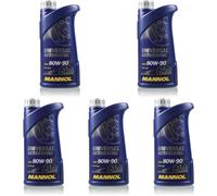 5L Original MANNOL Universel Huile de Transmission 80W-90 Api Gi 4 MN8107-1