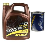 5L PEMCO Huile Moteur iDRIVE 140 15W-40 API SL/CF Motorspülung Motor Flush