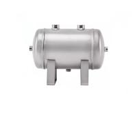 5L Réservoir de Stockage D'air Horizontal en Acier Inoxydable, Compresseur D'air, Petit Baril de Pression, Ensemble de Réservoirs Tampons Sous Vide 1.25MPA