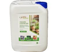 5l Vinaigre - Désherbant Naturel Puissant, Nettoyant et Détartrant Multi-Usages - Jardin, Maison, Extérieur - Utilisable en Agriculture Biologique (Fongicide/Bactéricide) - Fabriqué en France