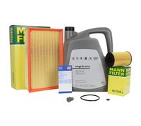 5L VW 0W30 + Mann Ensemble de Filtres pour Audi A3 Q3 Seat Skoda Golf 7 Touran