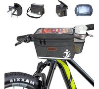5l Waterproof Bicycle Bag,Handlebar Bag With Waterproof Phone Holder,Insulated Lunch Compartment,Removable Shoulder Strap,Ideal For Cycling,Work,School