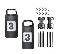 5L7L Sac de rangement étanche pour fourche de vélo Convient pour différents styles de cyclisme (2 supports)