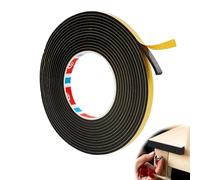5M 10x3mm Bande adhésive d'étanchéité, Ruban Adhésif en Mousse EVA, Imperméable, pour Isolation de Portes et Fenêtres, Convient pour l'Industrie et l'Absorption des Chocs (Ruban adhésif)