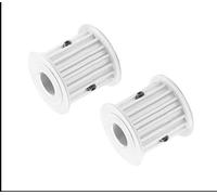 5M 15T poulie de distribution 21mm largeur courroie d'engrenage 5/6/6.35/7/8/10/12mm alésage intérieur for 20mm 2 pièces(8mm)