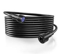 5m 2.5mm2 Câble Alimentation IP65 Fil de Câble étanche avec Connecteurs 3 Broches Mâles et Femelles, Waterproof Power Extension Lead pour Powercon Connecteur Etanche Projecteur LED Lumières de Scène