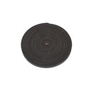 5M. 6mm PU avec noyau en acier en caoutchouc fibre de verre courroie de distribution GT2 ceinture couleur noire 2GT courroie de distribution ouverte 6mm largeur 5M for imprimante 3d(A type)