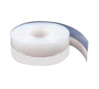 5M Auto-Adhésif Fenêtre Porte Joint Bande Silicone Coupe-Vent Silicone Pare-Brise Météo Bande Bande Porte Bas Maison Bande D'étanchéité-Haute Transparence-35MM-5M