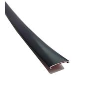 5M Bande de Bord en TPE Souple à profil en U Bande de Couvre Chant, Protecteur De Bord U, ande De Chant Adhesive, Edge Guard Strip pour Les Projets De Bricolage(Matte black,10mm)