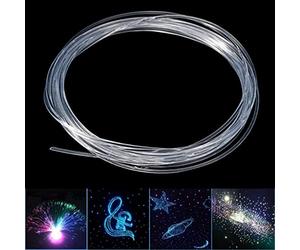 5M Côté Lueur Optique Fibre De Voiture Lumière Opitcal Cable Plafonnier Éclairage 1.5-5Mm - 5Mm
