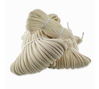 5m de mèche ronde pour lampe à huile Bande de mèche pour lanterne 100% coton 7mm