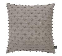 5M House of MV Miranda Lot de 2 housses de coussin | 70 % coton, 30 % micro polyester | Détails à pompons en velours côtelé | 45 x 45 cm | Lavable en machine | Une touche tendance à la décoration