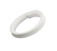 5m/lot Pure Colour Insulated Braid Sleeving Tight PET Wire Expandable Cable Sleeve Flame-retardant Nylon Braided Mesh Tube(White,4mm)