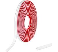 5M PVC Joint Étanchéité Autocollant Bordure de Finition Plan de Travail Cuisine Angle Mur Joint Mur Blanc Mat12mm 12MM PLINTHE PVC