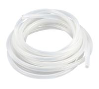 5M Tube en Silicone Flexible Haute Qualité, 8mm ID X OD 10mm, Tuyau Silicone Alimentation Alimentaire, Tubing Souple Transparent pour Climatiseur Mobile, Jet Dentaire, Distributeur d'eau, Aquarium