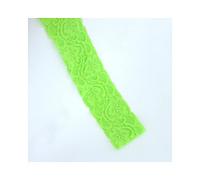 5mètres/lot 5cm 2inch 2 pouces élastique douce molle ruban dentelle tricotée pour artisanat à la main Fournitures DIY Vêtements Couture Tissu Tissu de dentelle,Apple Green