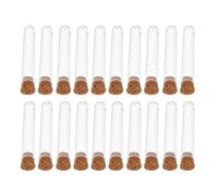 5ml avec Bouchon Liège, Récipient de Stockage | Lot, Isolation de L’air et Prévention des Fuites, pour Échantillons et Mélanges D’huiles Essentielles