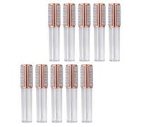 5ml Flacon de Gloss à Lèvres 10 Pièces en Verre | Rechargeable, Format Compact à Emporter, Usage Créatif, Adapté au Gloss Liquide Teinté