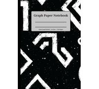5mm Quad Ruled Graph Paper Notebook - A4 Size (8.27 x 11.69 in), 110 Pages: Abstract Black and White Cover | Matte Finish | Ideal for Math, Engineering, Drawing & Notes