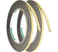 5mm W 1mm T 16.4ft Mousse Joint Rubanx2 Pcs Auto Adhésif Eva Météo Décapage Insonorisé Preuve Joint Bande Pour Portes Espace Blocage