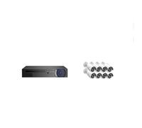 5MP 3MP 8CH POE NVR Enregistrement Vidéo CCTV IP Système De Caméra Surveillance Sécurité Kit Ensemble Maison Extérieure Étanche(3T,3MP 8PCS System Kit)